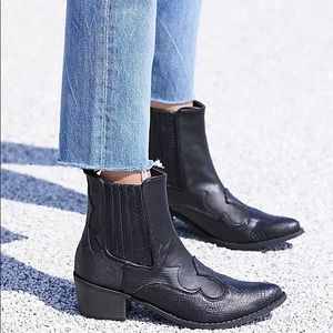 Free People Matisse Cavalier Western Vegan Boot 40
